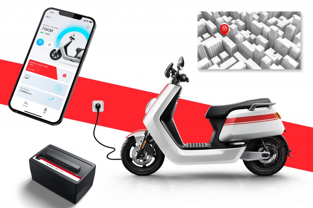 | Smarte og moderne elektriske scootere